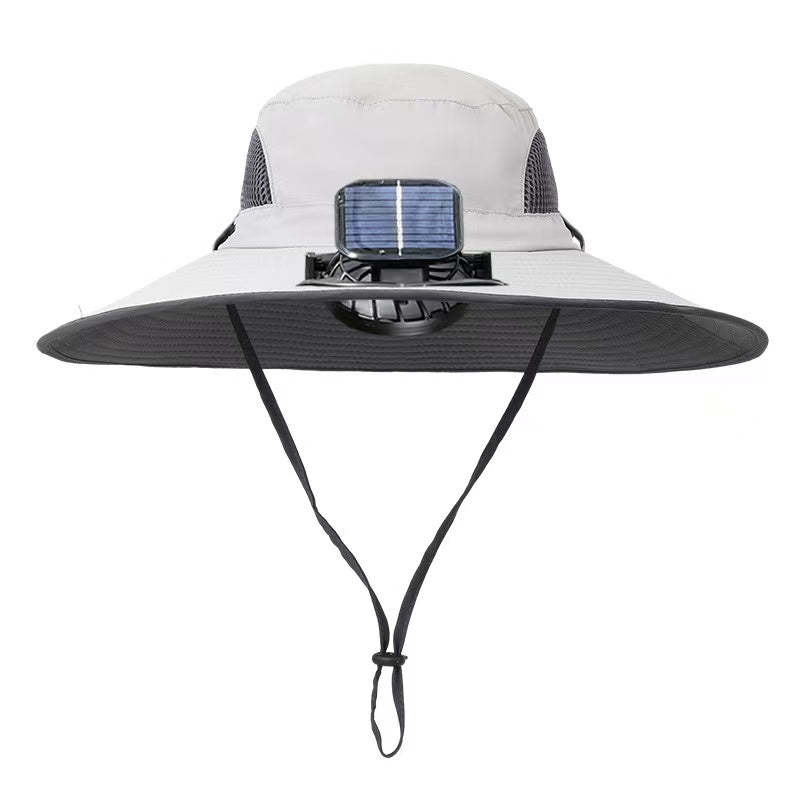 🔥HOT SALE NOW 49% OFF🔥Solar Cooling Sun Hat – Portable Fan Cap