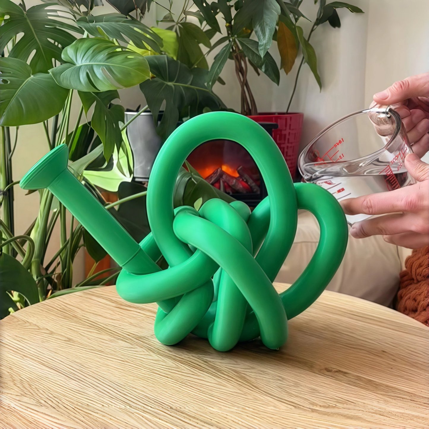 3-in-1 Watering Can with Interchangeable Nozzles