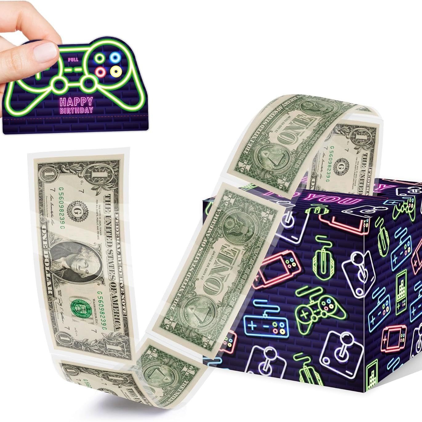 🔥Christmas Themed Surprise Pull Money Box