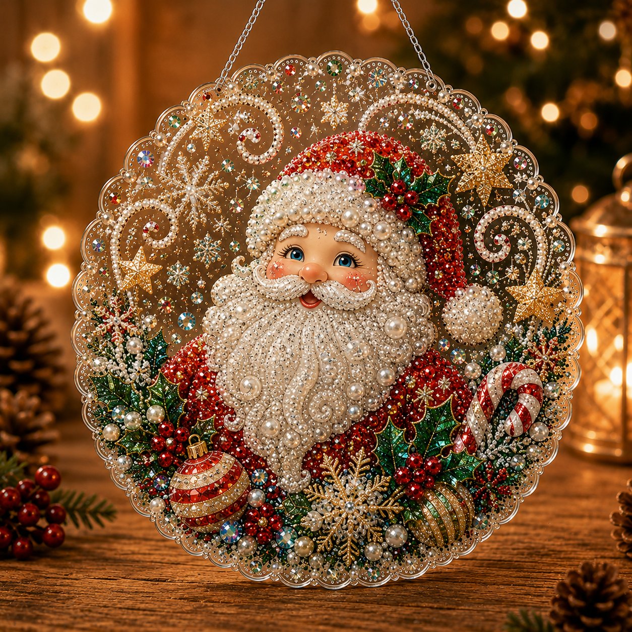 ✨ Christmas Pearl Art Hanging Ornament Kit🎅