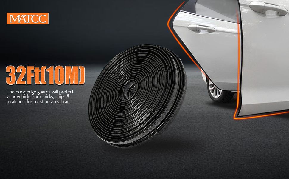 Car door edge guards