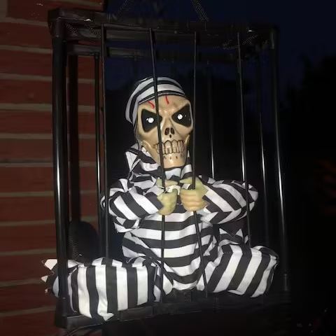 🎃Halloween Last Day OFF 50%-Light-Up Sound-Activated Cage【BUY 2 FREE SHIPPING】