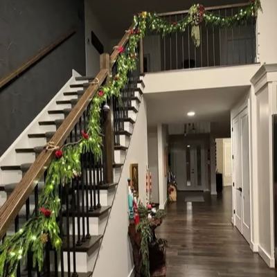  🌲Real Touch Deluxe Norfolk Pine Garland🌿