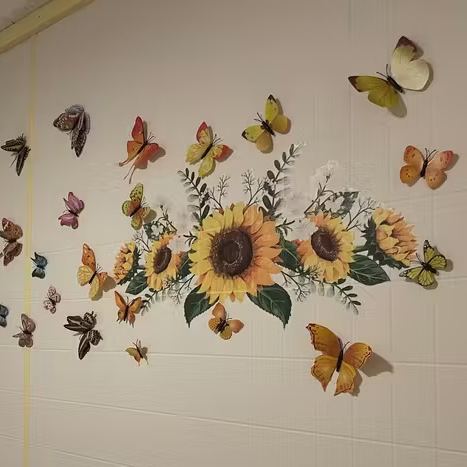 🦋12pcs 3D Butterfly Wall Stickers: Light Up Your Home with Whimsical, Colorful Flair