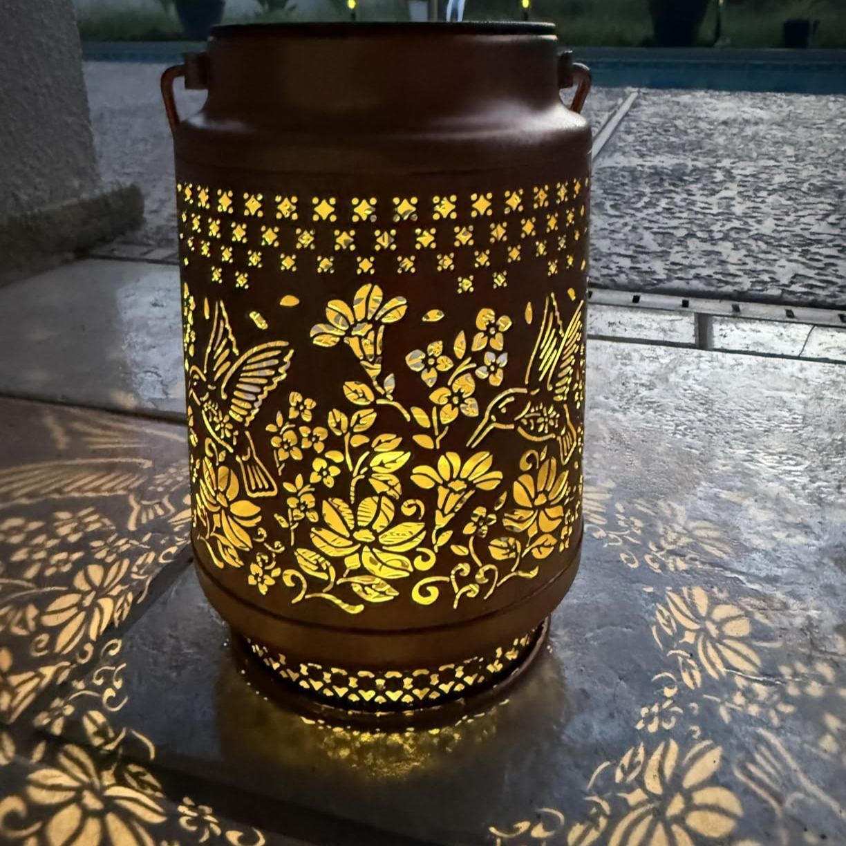 Solar Hummingbird Lanterns🐦