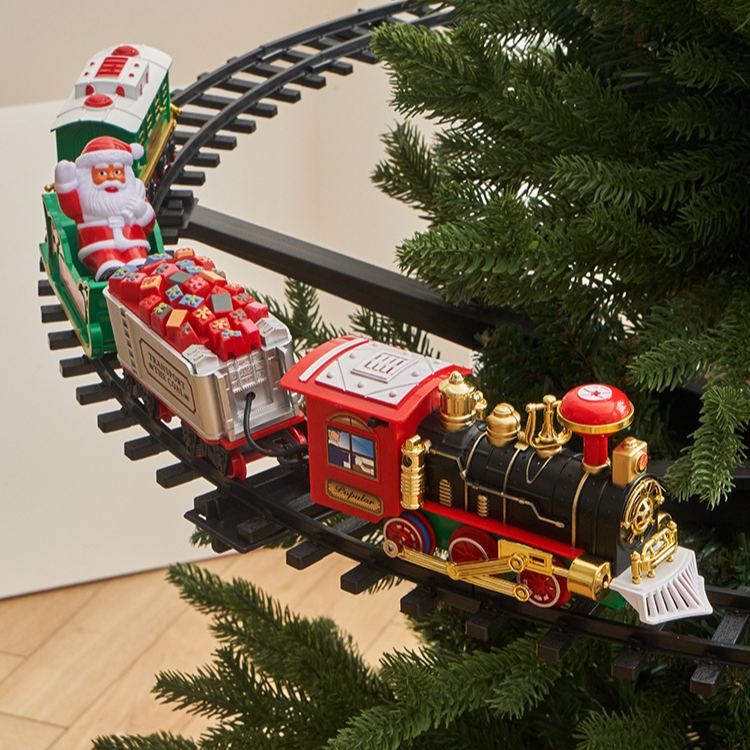 🔥 Last day OFF 50% 🚂 Toy train on the Christmas tree🎄