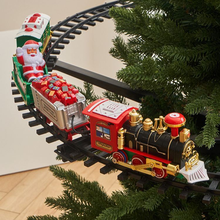 🔥 Last day OFF 50% 🚂 Toy train on the Christmas tree🎄