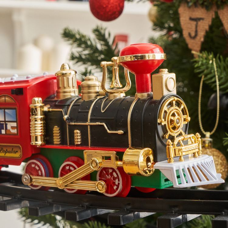 🔥 Last day OFF 50% 🚂 Toy train on the Christmas tree🎄