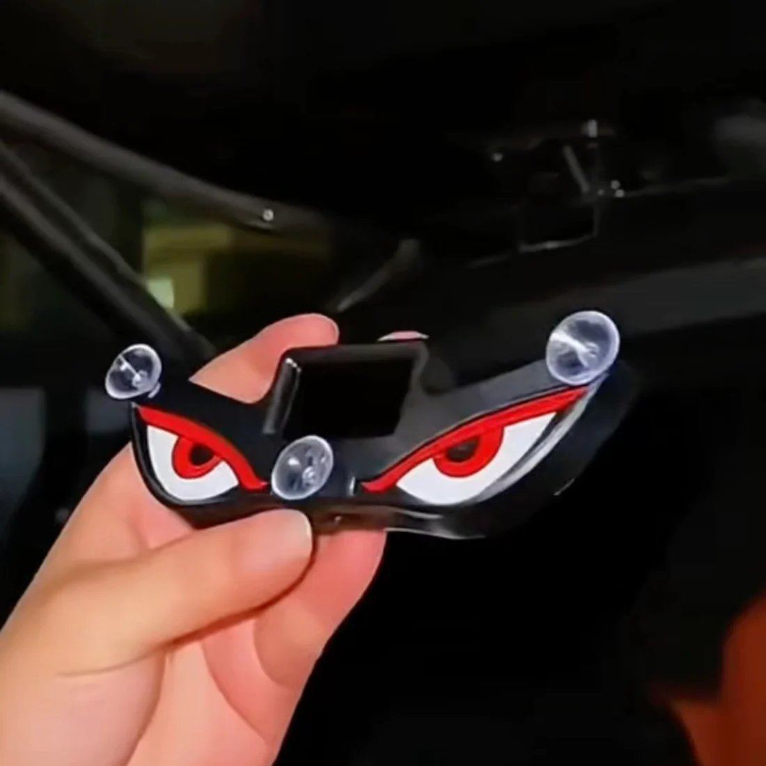 🔥Last Day 49% OFF - Solar Demon Eye LED Car Window Light