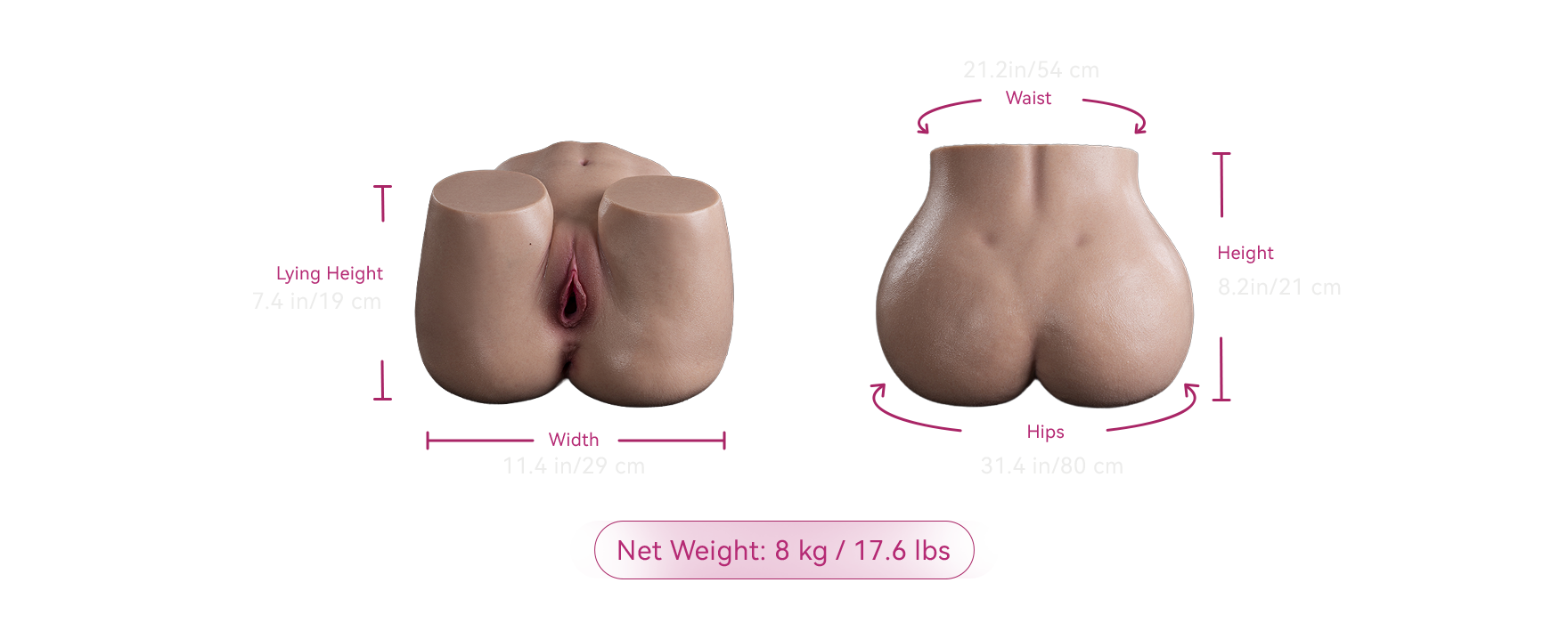 MZR-38 front and back product dimensions