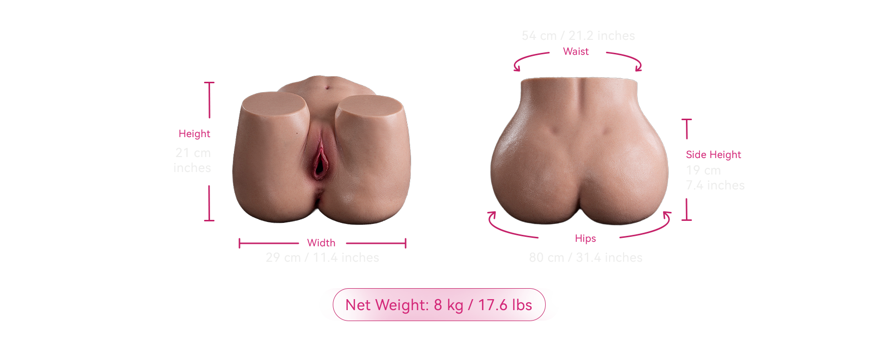 MZR-38 front and back product dimensions