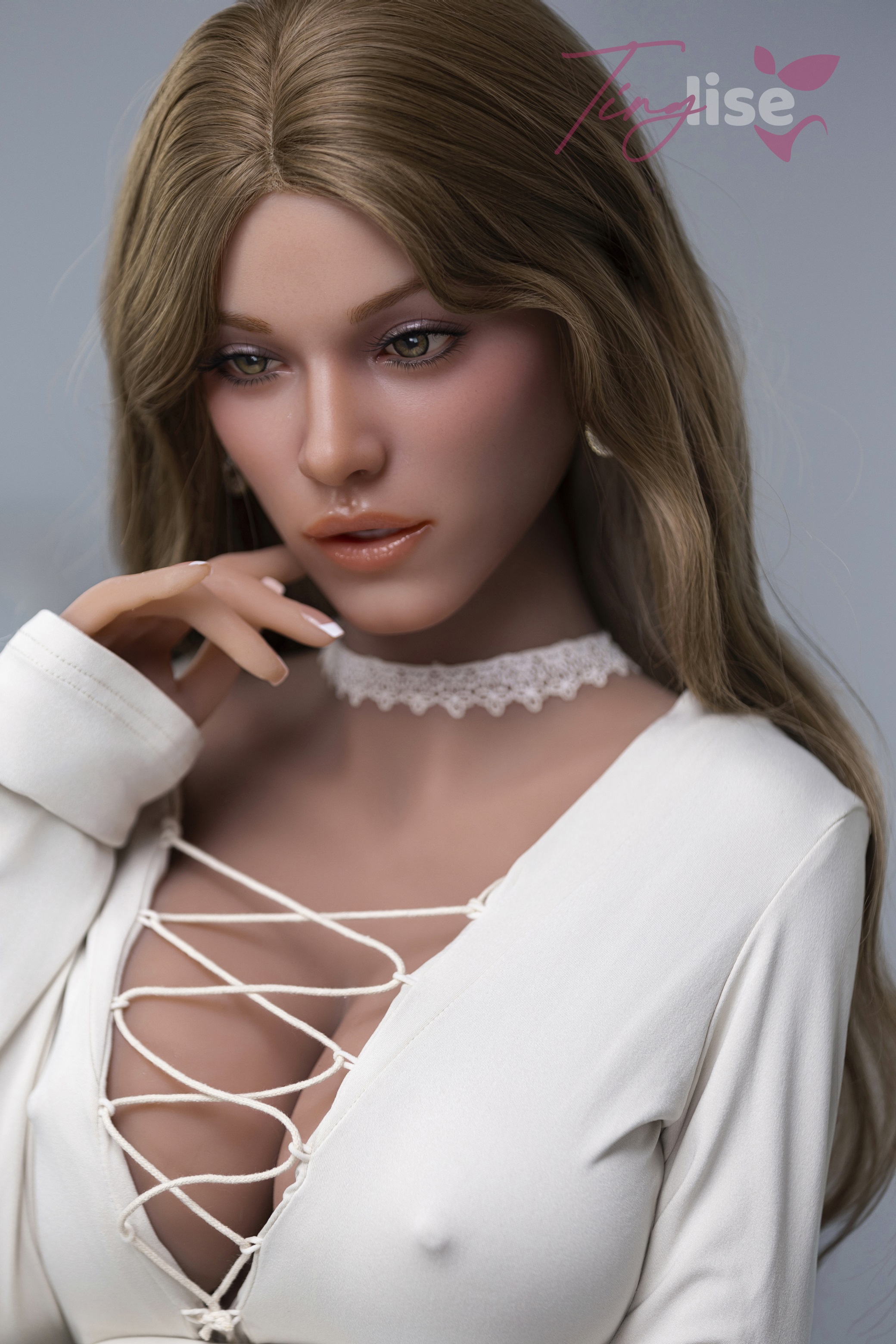 Aaliyah 160cm F Cup ROS Silicone Head+TPE Body