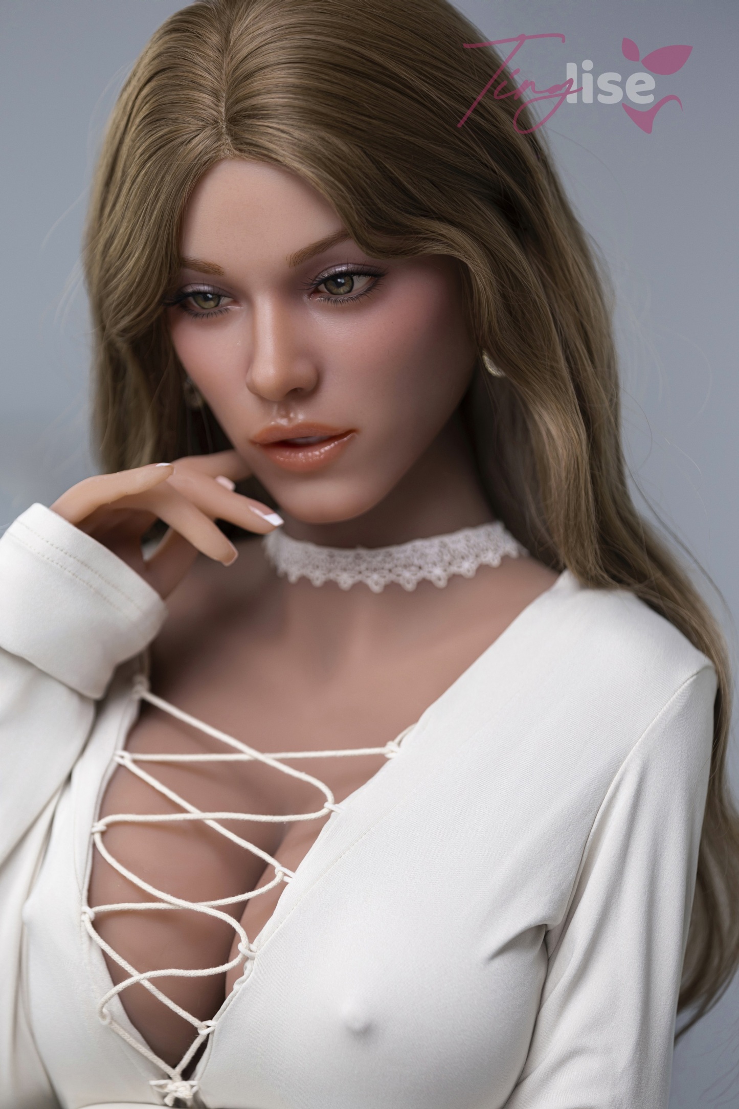 Aaliyah 160cm F Cup ROS Silicone Head+TPE Body