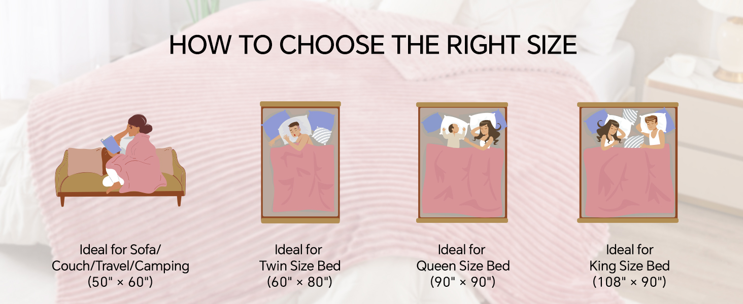 throw blankets for bed