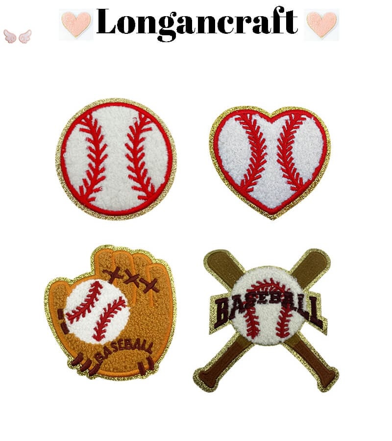 Basketball Baseball Patches