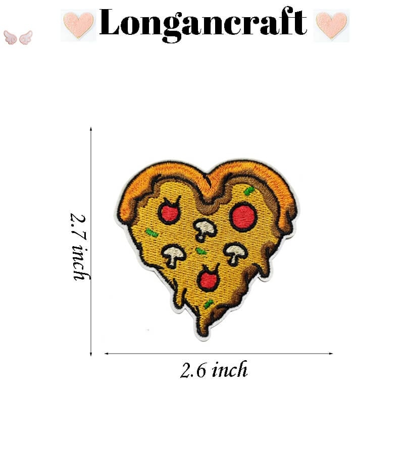 Pizza Embroidered Patches
