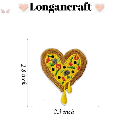 Pizza Embroidered Patches