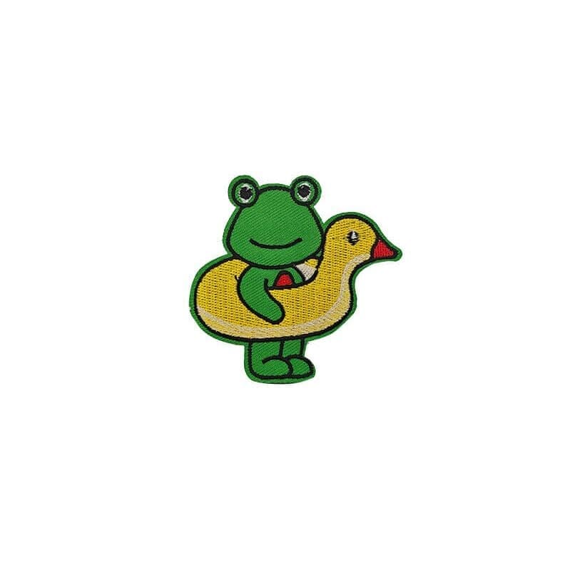 Frog Embroidered Patches