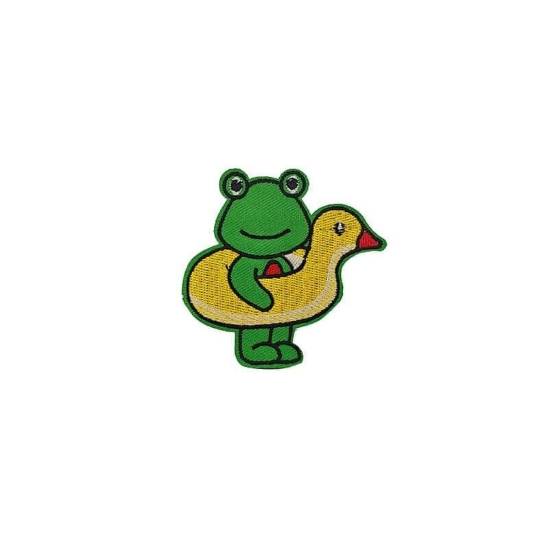 Frog Embroidered Patches