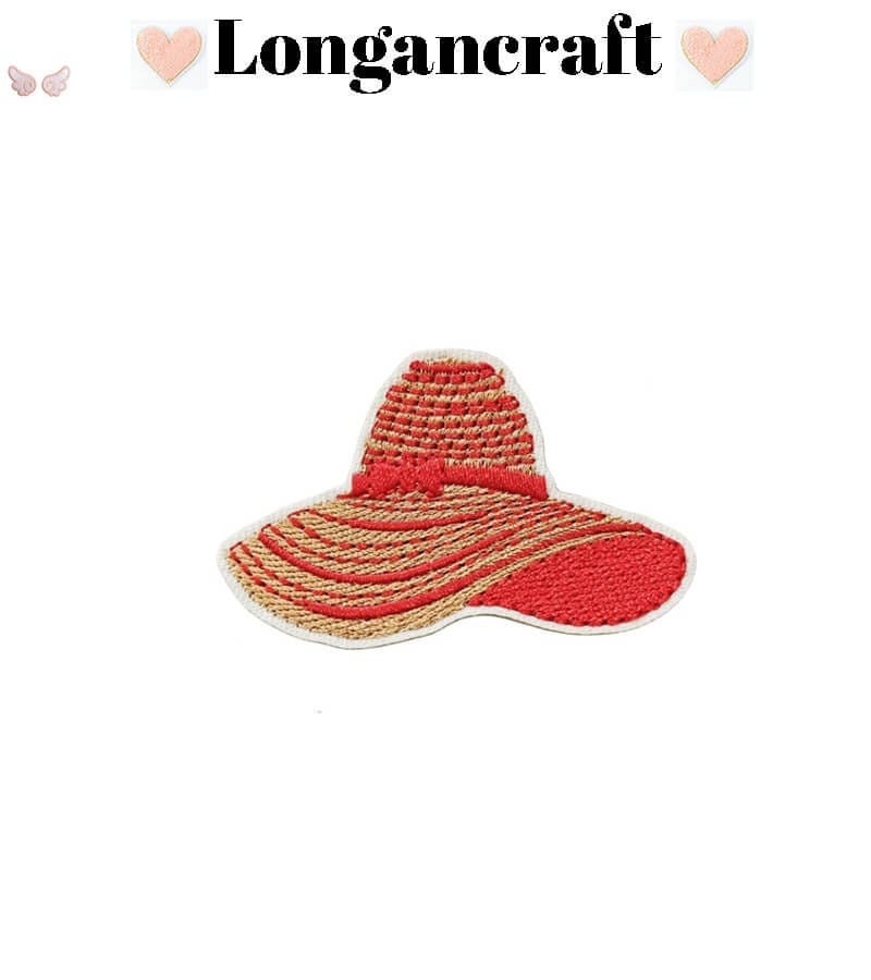 Lip Lipstick Embroidered Patch