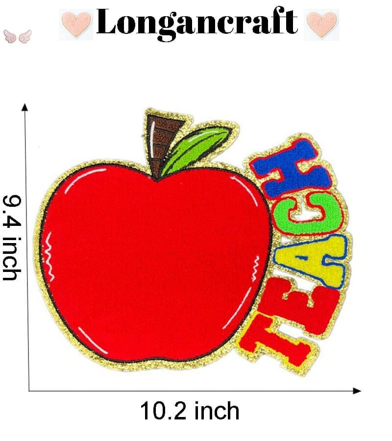 Teacher Chenille Patches