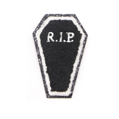 Halloween Skull Ghost Chenille Patches