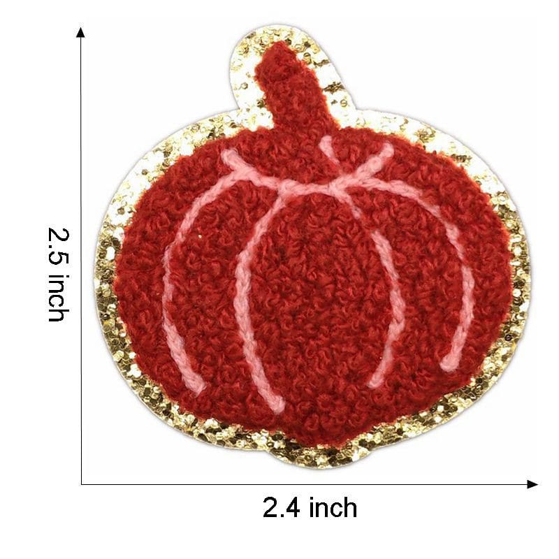 Halloween Pumpkin Iron On Patch