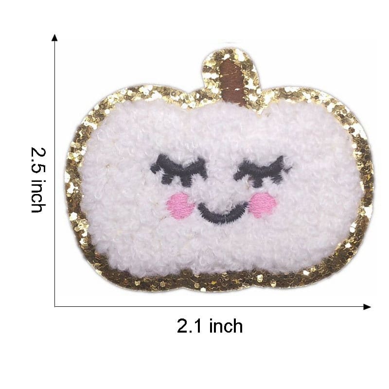 Halloween Pumpkin Iron On Patch