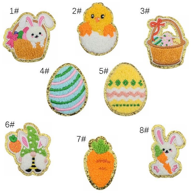 Bunny Egg Patches