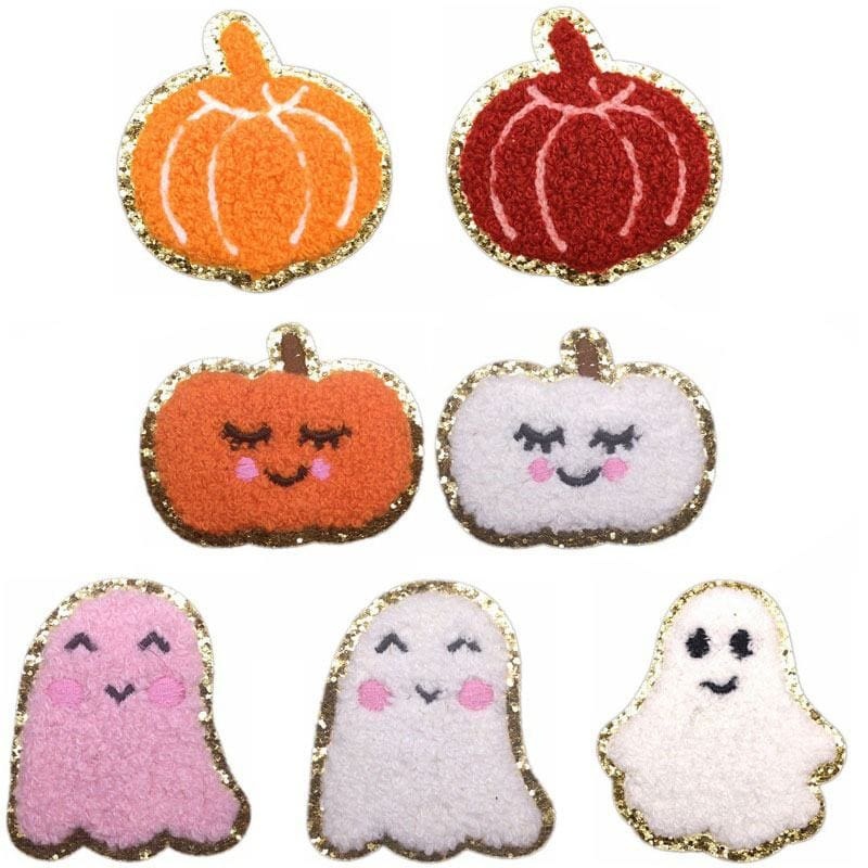 Halloween Pumpkin Iron On Patch
