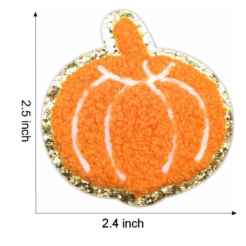 Halloween Pumpkin Iron On Patch