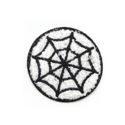 Halloween Skull Ghost Chenille Patches