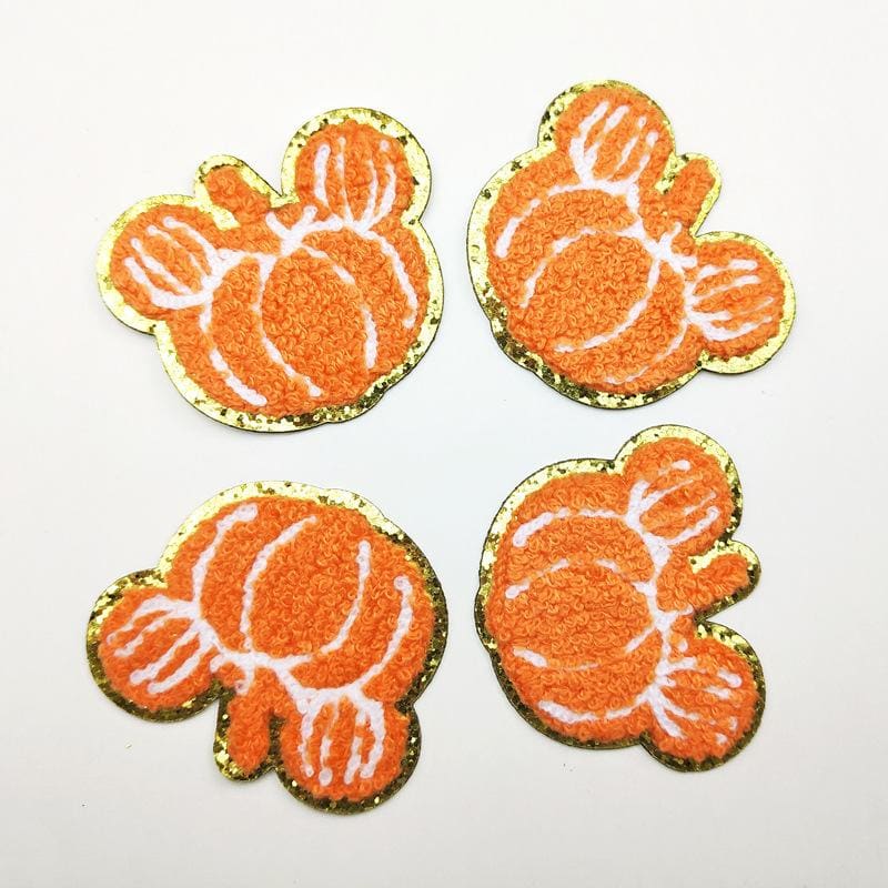 Autumn Pumpkin Iron On Patches
