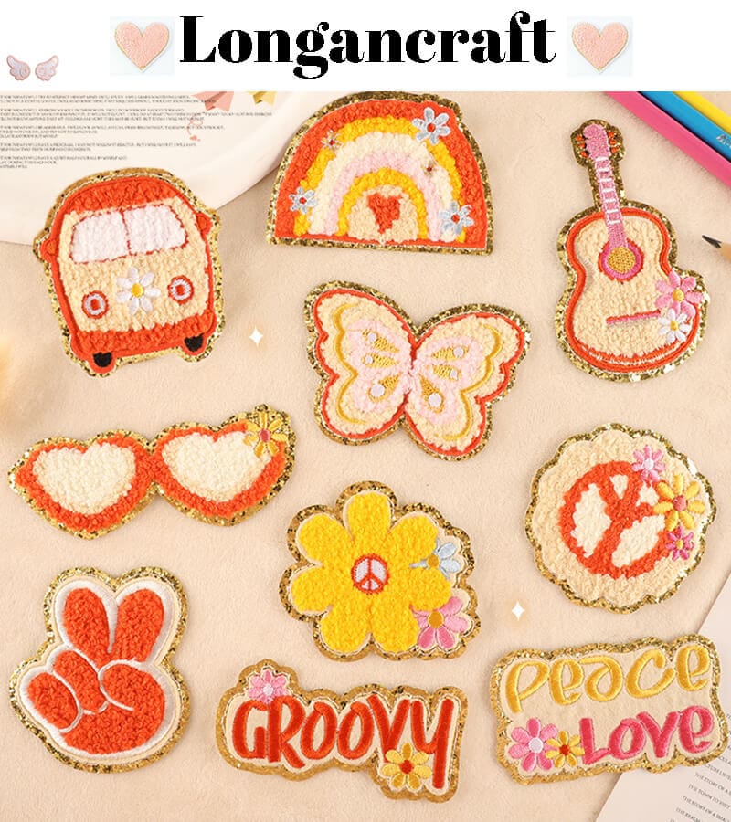 Sunglasses Bus Chenille Patches