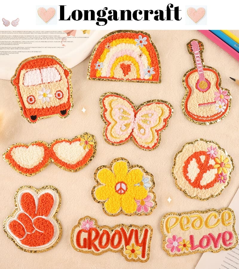 Sunglasses Bus Chenille Patches