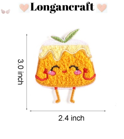 Pizza Ice Cream Chenille Patch