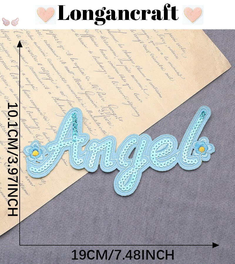 Sequins Letters Patches