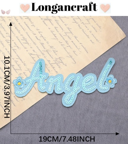 Sequins Letters Patches