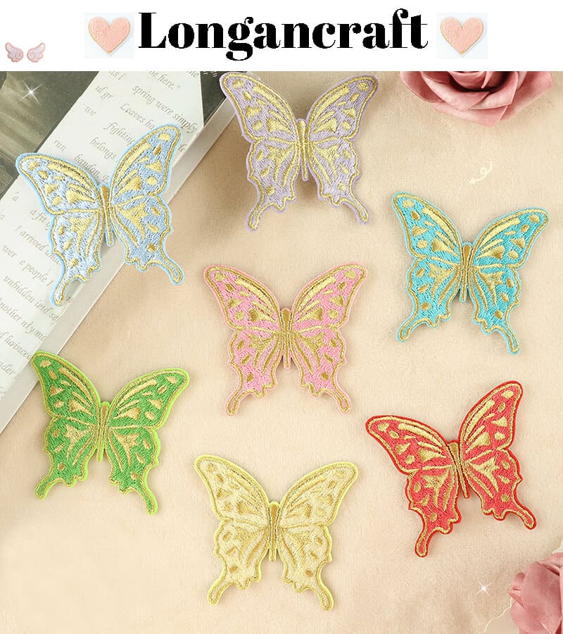 Color Butterfly Patches