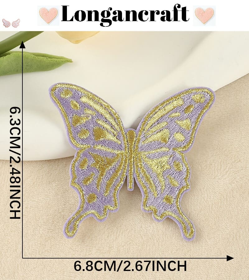 Color Butterfly Patches