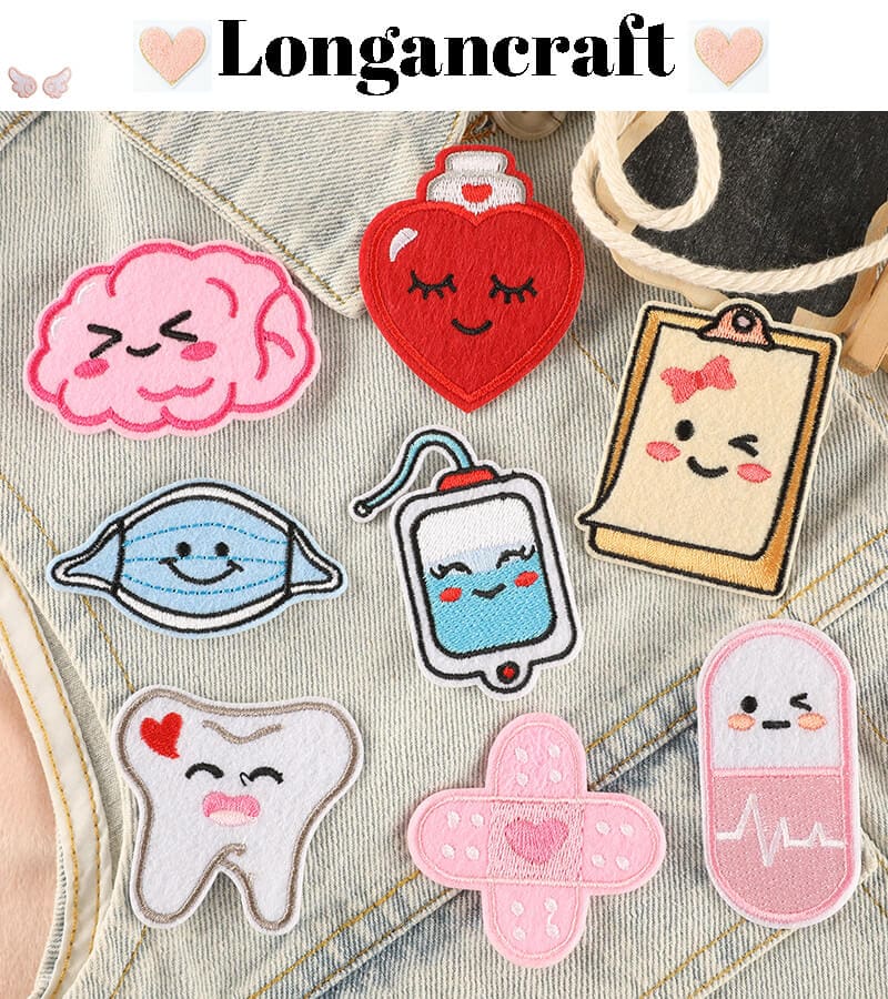 Nurse Medical Embroidered Patch