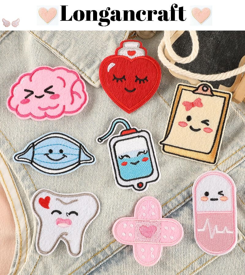 Nurse Medical Embroidered Patch