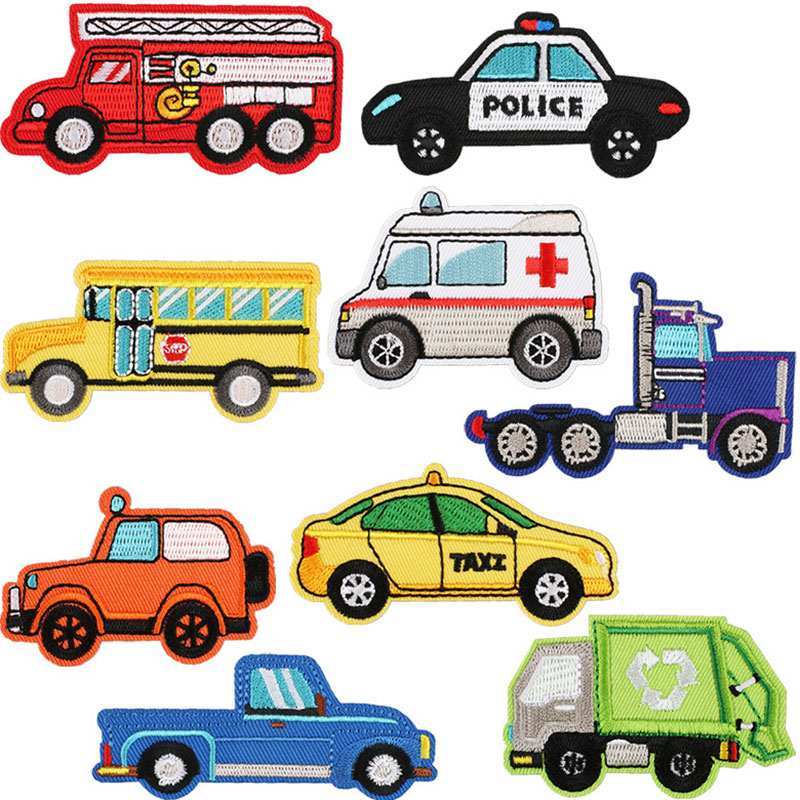 Truck Vehicle Iron On Patches