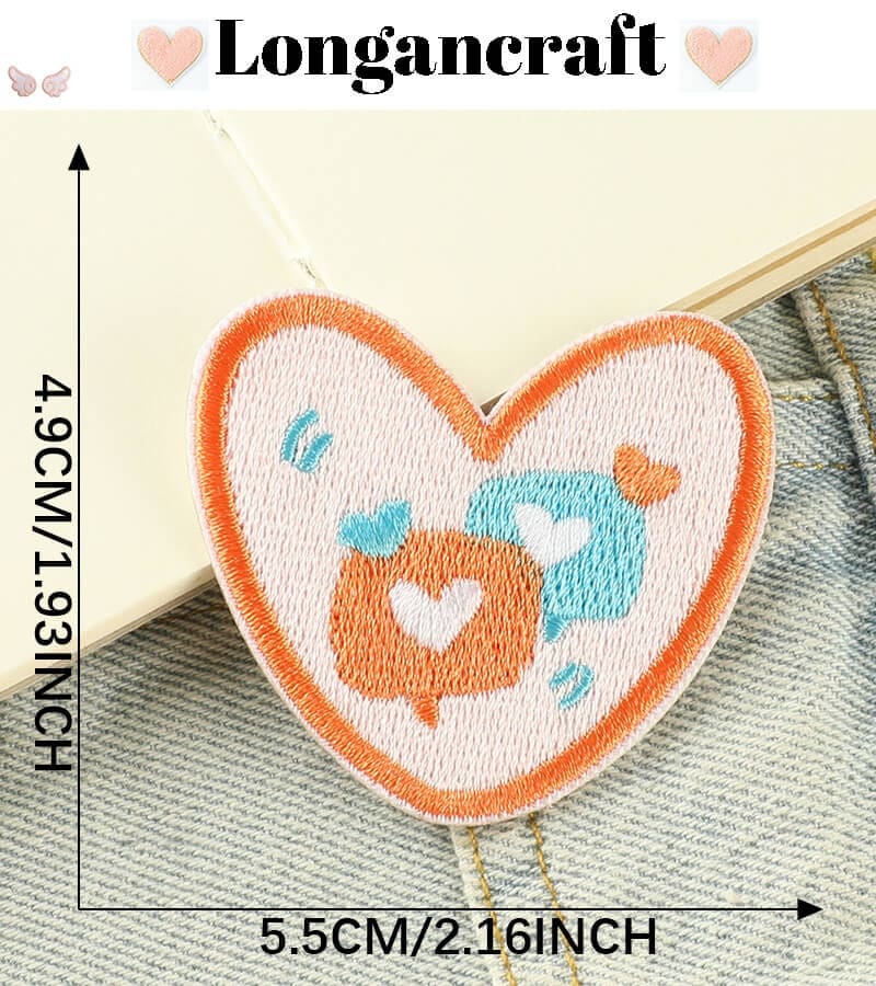 Cat Flower Embroidered Patches