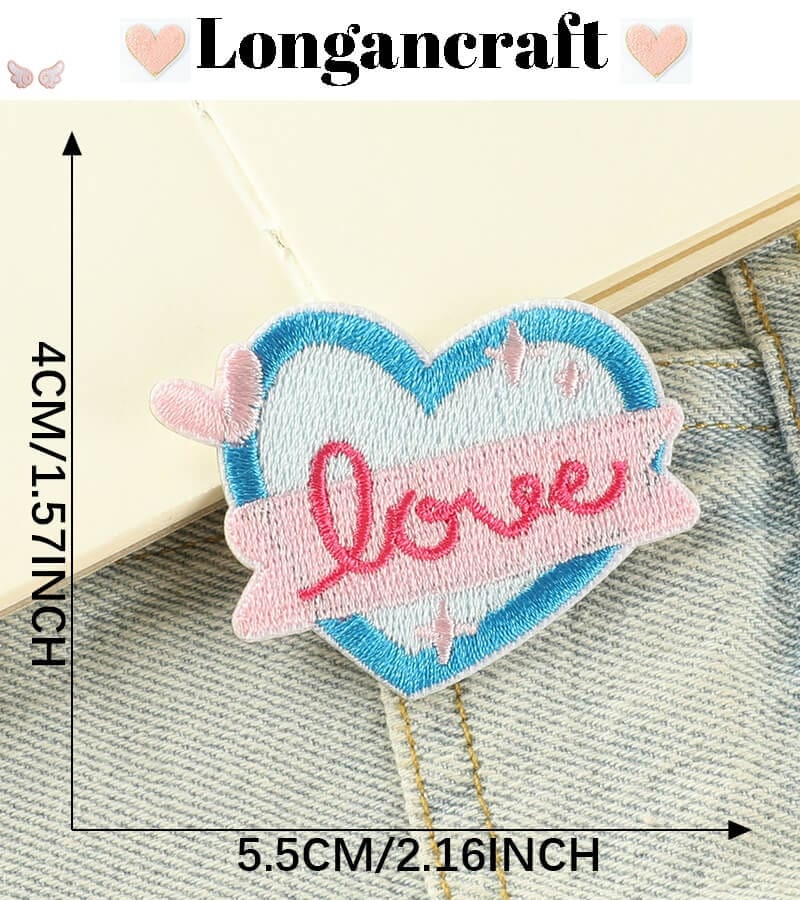 Cat Flower Embroidered Patches