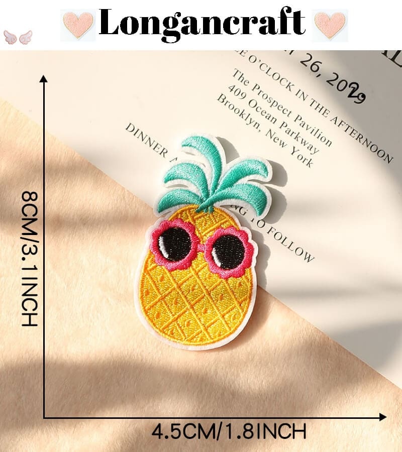 Bee Daisy Embroidered Patches