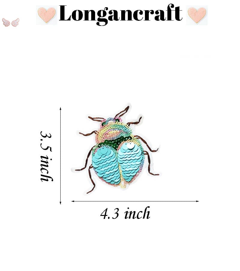 Sequin Insect Patches