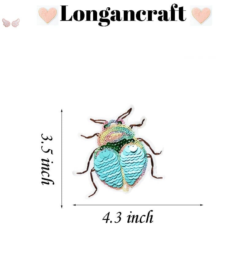 Sequin Insect Patches