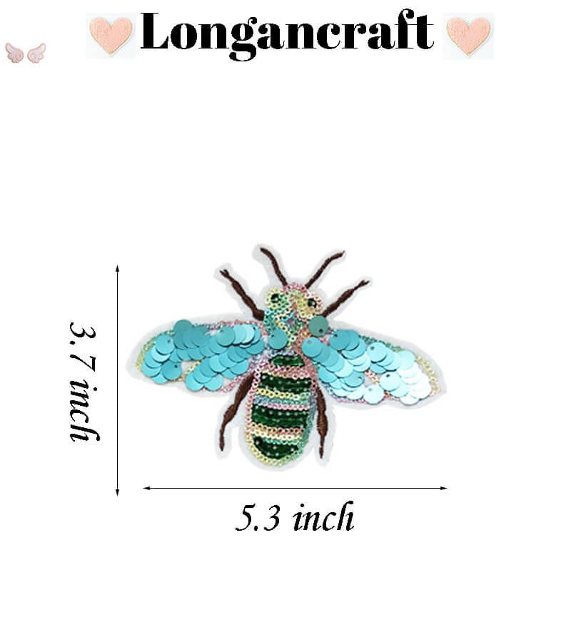 Sequin Insect Patches