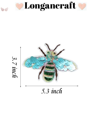 Sequin Insect Patches